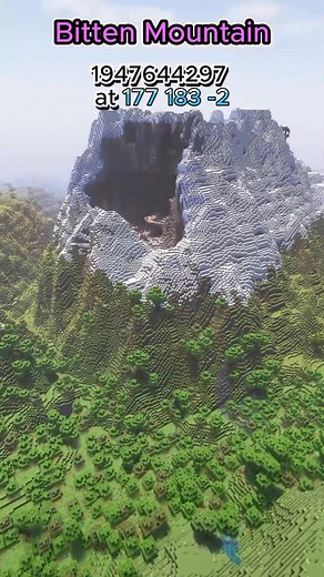 Bitten Mountain: 1947644297 at spawn 177 183 -2 Pale Garden Cliffs: 6898086009023575746 at spawn Summit Ring: -123456793079414942 at 600 63 60 These Seeds should work for both Versions of Minecraft, but the structures are only guaranteed for Java I use Complimentary Reimagined Shader and Prime's HD Textures x32 Texture Pack | Ig Pain