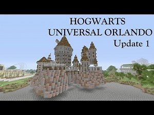 Hogwarts Universal Orlando Update 1: Minecraft