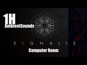 SIGNALIS - Computer Room - WhiteNoise - Ambient Music - 1h ASMR