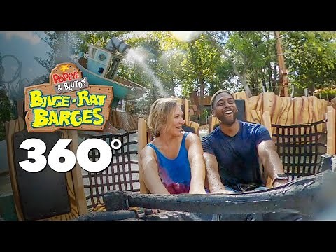 360 Video: Popeye & Bluto's Bilge-Rat Barges | Universal’s Islands of Adventure