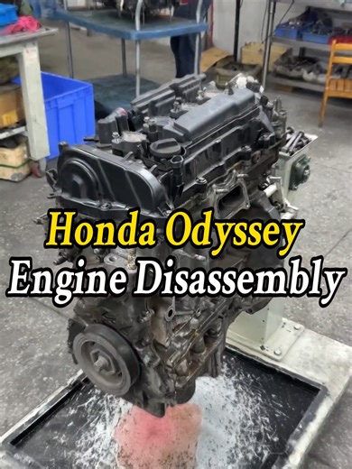 Honda Odyssey Engine Disassembly #tiktok #Engine #Assembly #car #tiktokshop #fpyシ #fpy #auto #cars #Honda #Odyssey