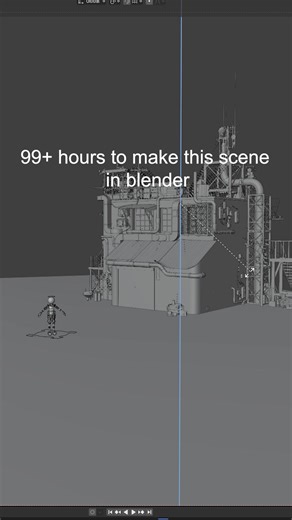 Realistic CyberPunk Project Creation Using Blender