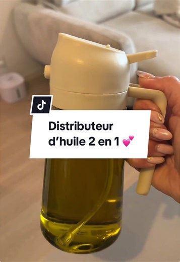 Distributeur d'huile 2 en 1 : Must Have Pratique