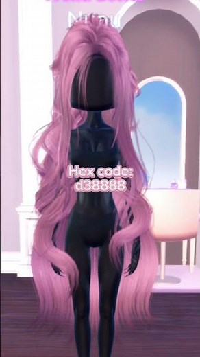Extra Long DTI Hair Combo #dresstoimpress #dti #roblox #tutorial #hairtutorial #dtihaircombo #trend