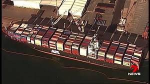 4.7K views · 8 comments | The captain of a cargo ship charged after losing 50 containers at sea has been allowed to return home to Malaysia. The 43-year-old was behind the helm of the APL England when it lost part of its cargo in rough weather. www.7NEWS.com.au #7NEWS | 7NEWS Brisbane | Facebook