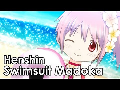 Swimsuit Madoka - Transformation
