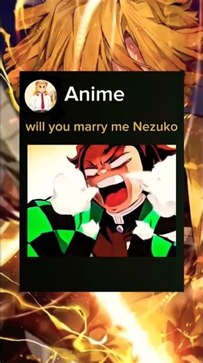 Run Zenitsu Run #anime #nezuko