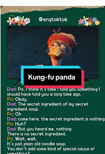 Learn English in 1 Minute: Kung Fu Panda Vocabulary