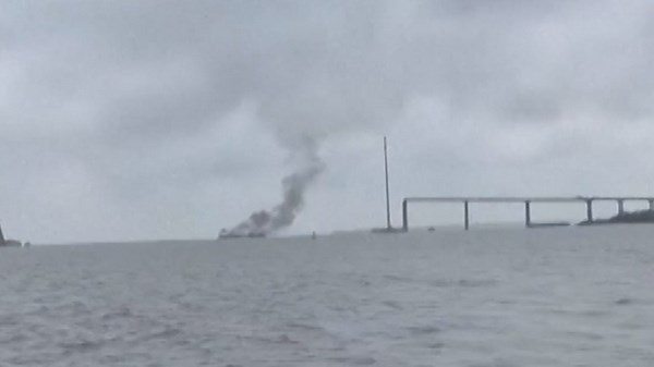 Baltimore cargo ship explosion near Key Bridge shocks eyewitnesses