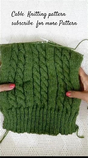 Cable knitting pattern #knitting #sweaterdesign #craft #crochet #youtubeshorts #knittingpattern #diy