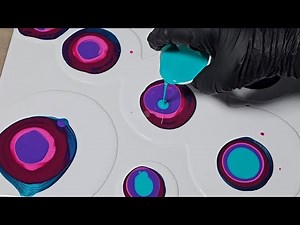 😍Adding This To Your Paints Creates The Most Unique Outcome. Acrylic Pour Painting