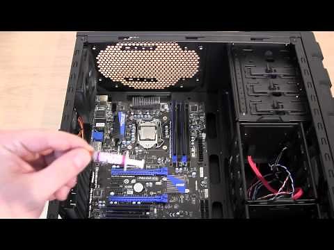 Cours informatique - Comment monter son PC - Partie 3 - Installation de la carte mere et du ventirad