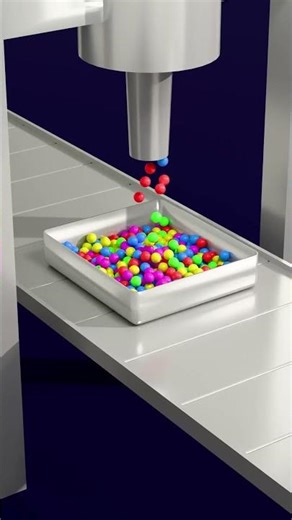 Endless Factory Balls Loop 🏭✨