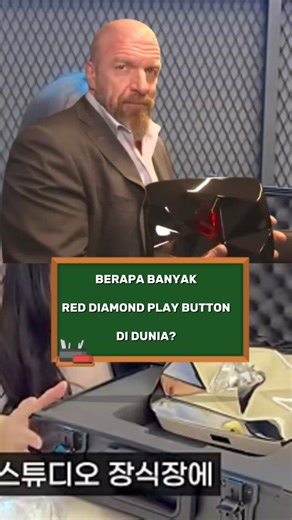 Berapa Banyak Red Diamond Play Button Di Dunia? #shorts #gaming #fyp
