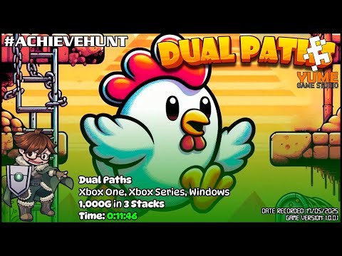 #AchieveHunt - Dual Paths (Xbox One, Xbox Series, Windows) - 1,000G in 11m 46s!