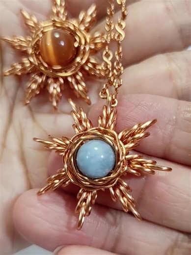 Sun Star Pendant DIY Tutorial - Free Step-by-Step Guide
