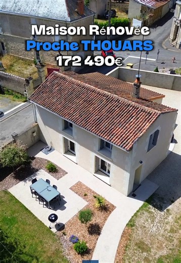 Maison 101 m² rénovée avec garage 60 m² et dépendance
