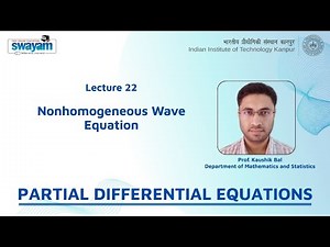 Lecture 22: Nonhomogeneous Wave Equation