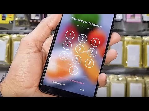 How to unlock pattern lock and password Oppo F5 Youth cph1725, Oppo CPH1723