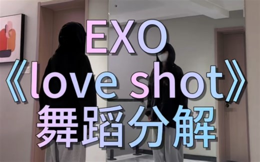 EXO《love shot》舞蹈分解