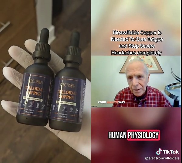 #duet with @Electron Colloidal Bioavailable colloidal copper works almost instantly restoring energy levels, rids of brain fog. You are getting rich bioavailable irectly into your cells