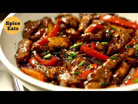 BLACK PEPPER CHICKEN | EASY BLACK PEPPER CHICKEN RECIPE | STIR FRY CHICKEN
