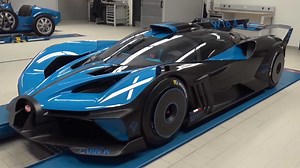 Bugatti Bolide - La voici en vrai, et elle rugit !