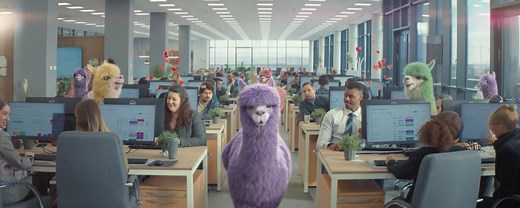 Ad of the Day: Llamas sing Rihanna in kooky Monday.com spot