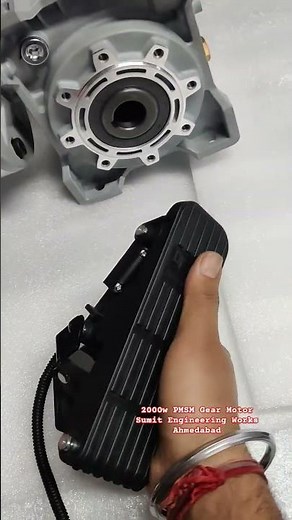 Best 2KW PMSM Gear Motor for High Efficiency EV Conversion Motors Kit #evconversion #industrialmotor