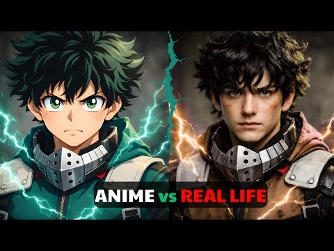 Deku, Bakugo & Todoroki in Real Life | My Hero Academia AI