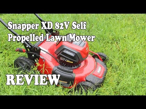 Snapper XD 82V Self Propelled Lawn Mower - Review 2020