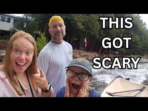 We flipped at Dead Man's Curve (2-Day Kayaking Trip)