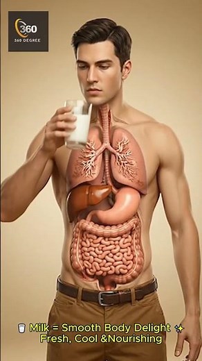 Watermelon and Milk: What Happens Inside Your Body? | Human Digestive System