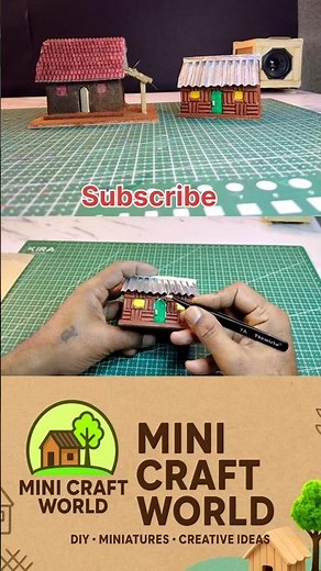 Building a Mini Village Project – Part 2 | Making a Mini House । Mini Craft World