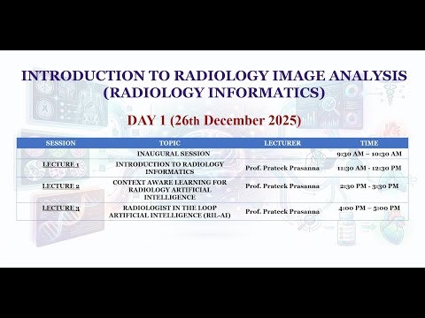 Day 1 | Artificial Intelligence & Medical Image Informatics for Cross-scale Disease Characterization