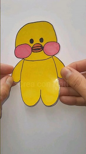 Cómo hacer un patito de papel en 30 segundos