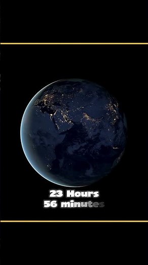 The Real Length Of A Day | Facts | #shorts