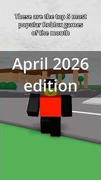 Top 5 most popular Roblox games of the month