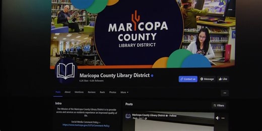 Maricopa County Libraries blocked critic while criticizing censorship