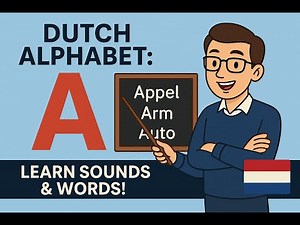Dutch Alphabet A Pronunciation Guide