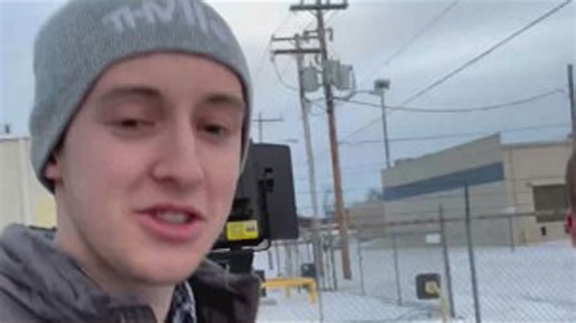 THV11 crew shares their experience of driving down icy Arkansas interstates