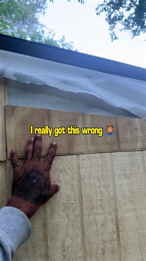 Measured multiple times, wrote everything down… and still cut the board completely wrong. That’s part of building a tiny cabin or tiny home from scratch though. Mess ups, learning, and figuring it out as you go. Got it right in the end #tinyhome #tinyhousebuild #tinyhouselife #diy #homestead