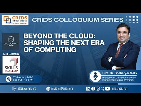 RSCI Colloquium - CLO.2026.01 - Beyond the Cloud: Shaping the Next Era of Computing