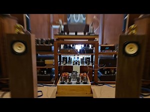 TL Fullrange Speakers : Fostex FE164 + T900A with AD1 Single Ended Triode Tube Amp