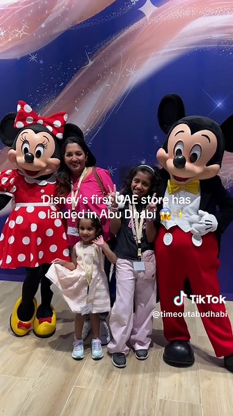 Disney Store Opens in Abu Dhabi: Fairytale Magic Awaits