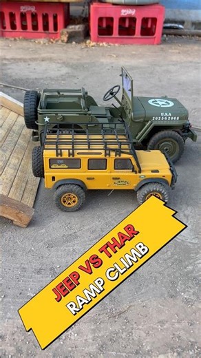 2 Tho Remote Control Car Ka Ramp Climb Challenge #shortsfeed #shorts