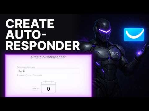 How To Create Autoresponder In GetResponse (2026) | Email Automation