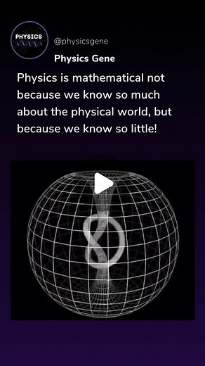 @physicsgene on Instagram: "The philosophical relationship between how we describe things mathematically in nature and how they truly exist is a topic that has been widely discussed and debated. Some argue that mathematics provides deep insights into the fundamental structure of the universe, suggesting that mathematical descriptions accurately represent the nature of reality. Others contend that mathematics is a human construct and a tool for understanding and prediction, without necessarily re