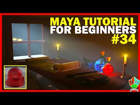 How to Create a COLOURED LIQUID Material in Maya | Maya 2020 Tutorial for Beginners