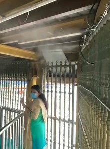 143K views · 2.2K shares | Tri Ozone Spraying Systems Set Up In Tirumala Shrine | Trip Tirupati | Facebook
